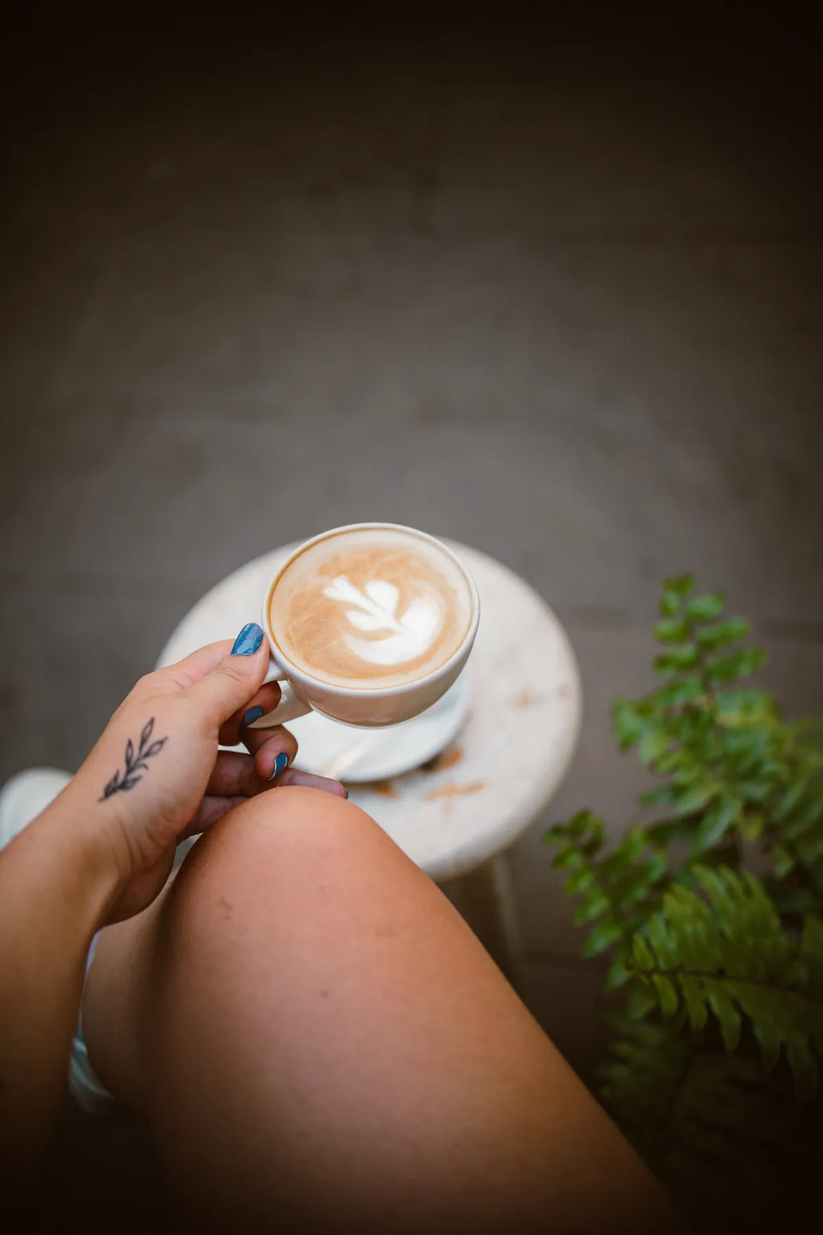 Cafè d'especialitat a la terrassa